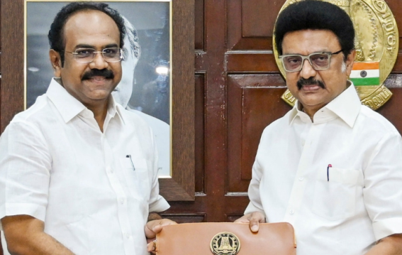 Tamil Nadu FM Thangam Thennarasu Slams Centre Over Declining Funds in 2025-26 Budget